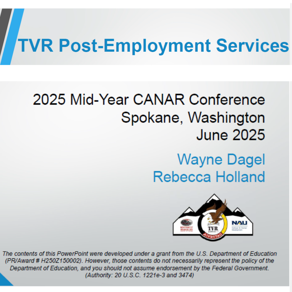 TVR Post Employment Services. June 2025